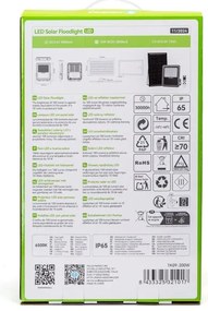 Proiector LED solar dimabil Aigostar LED/200W/3,4V IP65 + telecomandă