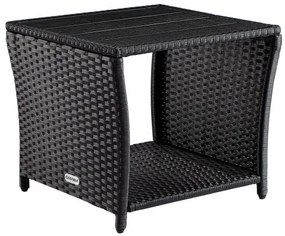 Deuba Masa din ratan Vedis 45x45x40cm - neagra
