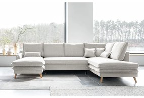 Colțar bej extensibil (cu colț pe partea dreaptă/în formă de "U") Charming Charlie – Miuform