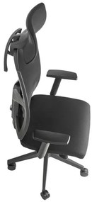 Scaun de birou Vesel Plus, negru