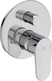 Baterie cada - dus incastrata Ideal Standard Cerafine O crom lucios fara corp ingropat