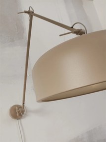 Aplica de perete din metal cu brat articulat Marseille sand