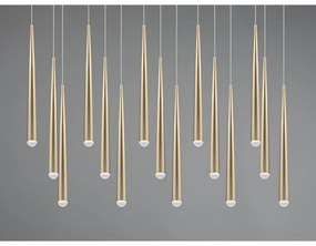 Lustră aurie LED Cala – Trio Select