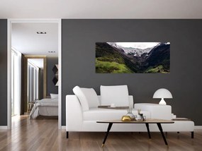 Tablou - Valea la poalele munților (120x50 cm)