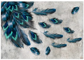 Fototapet - Blown Feathers