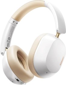 Casti fara fir UGREEN HiTune ANC Max5c HP203, Pana la 75 de ore, Spatial Audio, Hi-Res, Anulare hibrida a zgomotului (ANC), Pliabile, Alb