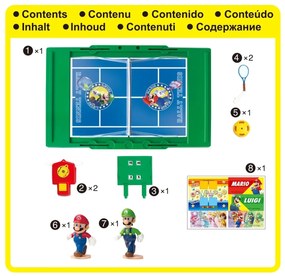 Epoch Super Mario Board Game Tennis