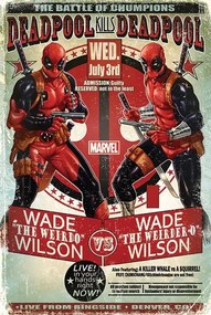 Poster Deadpool - Wade vs Wade, (61 x 91.5 cm)