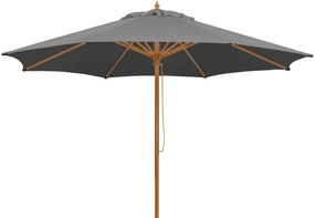 Umbrela soare Malaga antracit 300/300 cm