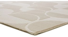 Covor crem-fildeș 160x230 cm Flora – Universal