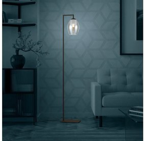 Lampadar Eglo 390256 ESTANYS 1xE27/40W/230V fumuriu