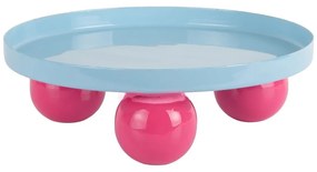 Tavă decorativă din metal ø 20 cm Double Funky – PT LIVING