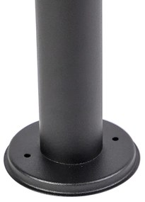 Lampă inteligentă de exterior neagră 50 cm IP44 inclusiv WiFi ST64 - Gleam