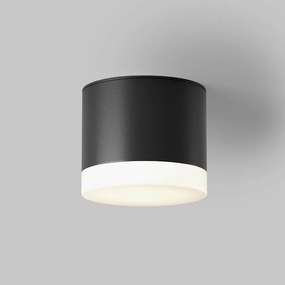 Spot aplicat minimalist cu protectie IP44 Pauline, negru