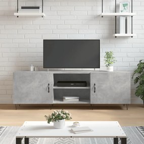 829096 vidaXL Comodă TV, gri beton, 150x30x50 cm, lemn compozit