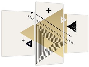 Tablou - Forme geometrice N⁰4 (90x60 cm)