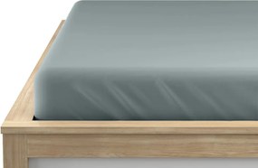 Cearsaf Jersey verde-albastru 160 x 200 cm