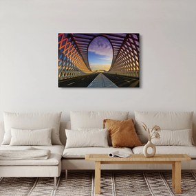 Tablou - Pod cu arhitectură modernă (90x60 cm)