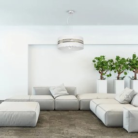 Lustră pe cablu ULTIMO 3xE27/60W/230V alb