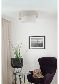 Plafonieră Brilagi DOVER SHINE 1xE27/15W/230V d. 50 cm gri/crem