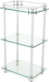 Raft design LUX pentru baie sau sufragerie Rack Devon nickel