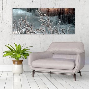 Tablou - Pajiște înghețată (120x50 cm)
