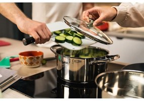 Oală din inox adecvată pentru plita cu inducție Cook Eat – Tefal