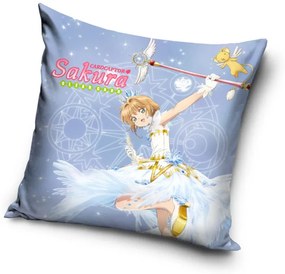 Cardcaptor Sakura husă decorativă pentru pernă 40x40 cm Catifea
