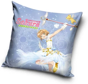 Cardcaptor Sakura husă decorativă pentru pernă 40x40 cm Catifea