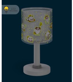 Dalber 41761E - Lampă LED pentru copii KAWAII FRIENDS 1xG4/4W/230V gri