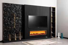 Unitate de perete cu semineu decorativ lily (350x210)
