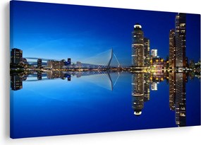 Tablou - Rotterdam nocturn (90x60 cm)