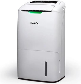 Umidificator si purificator 2in1 Wood's AD30G, 120 m², 5 viteze, 26 l/24 h, Hidrostat, 52 dB, IP21, Alb