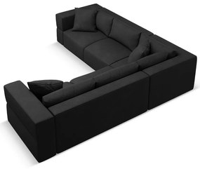 Colțar negru (cu colț variabil) Esther – Milo Casa