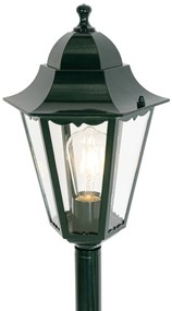 Lampa de exterior clasica in picioare verde inchis 125 cm IP44 - New Orleans