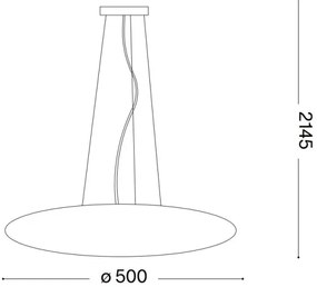 Ideal lux - Lustra cu cablu 3xE27/60W/230V