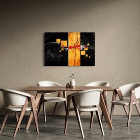 Tablou abstract - Dansatoare (90x60 cm)