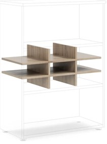 Nika Praktik pentru dulap cu lungimea de 80 cm, stejar sonoma