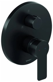 Duravit DC4210012046 - Baterie de duș pentru montaj încastrat D-CODE, negru mat