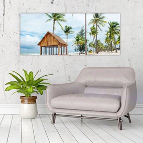 Tablou - Plajă (120x50 cm)