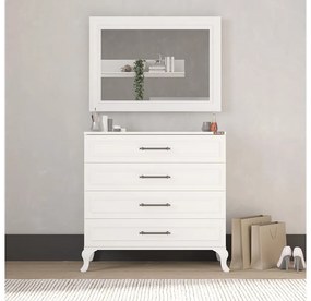 Comodă Seraphina 5 (alb) . 1109362
