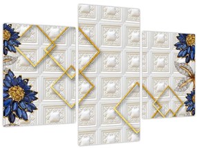 Tablou - Flori de diamant (90x60 cm)