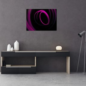 Tablou - linii violete  (70x50 cm), în 40 de alte dimensiuni noi
