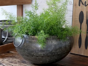 Vas decorativ din zinc antichizat, Grimaud