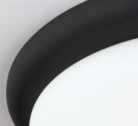 Plafoniera neagra diametru 38cm CLASSICO