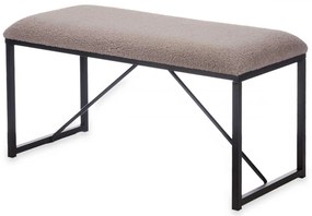 Banc plus maro deschis cu constructie neagra SHEEPISH