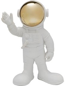 Figurina decorativa alba Welcome Astronaut 17x27 cm