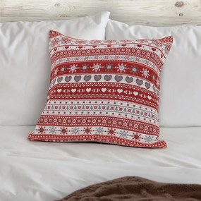 Husă de pernă cu motive de iarnă