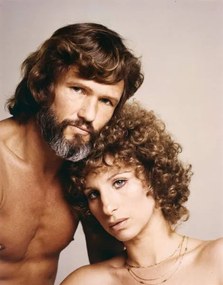 Fotografie de artă Kris Kristofferson And Barbra Streisand, (30 x 40 cm)