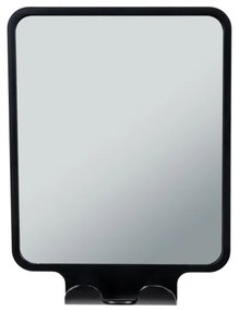 WENKO Oglindă VACUUM-LOC QUADRO ED 14 x 19,5 cm, neagră - 71449800